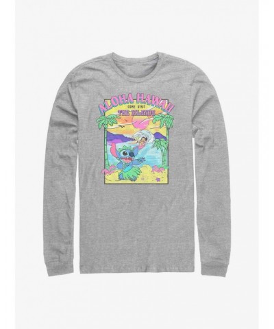 Disney Lilo & Stitch Visit The Islands Long Sleeve T-Shirt $10.53 T-Shirts