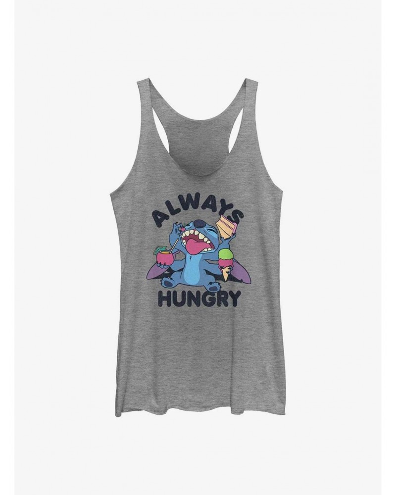 Dsny Lilo Stch Munchies Girls Raw Edge Tank $9.32 Tanks