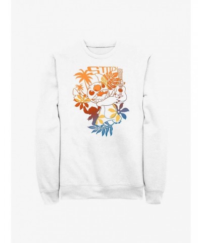 Disney Lilo & Stitch Aloha Stitch Crew Sweatshirt $11.22 Sweatshirts