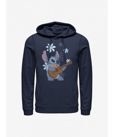 Disney Lilo & Stitch Flowers Hoodie $12.93 Hoodies