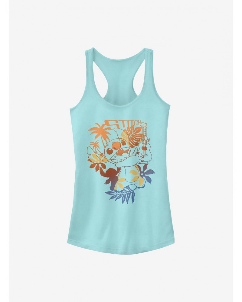 Disney Lilo & Stitch Aloha Stitch Girls Tank $6.57 Tanks