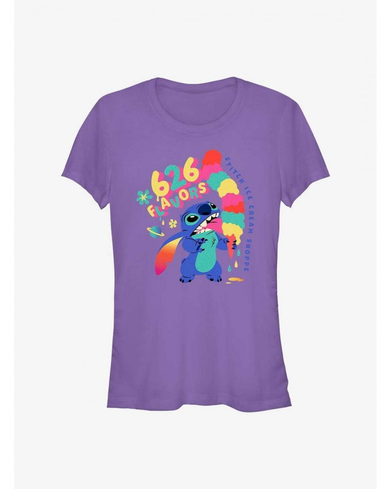 Disney Lilo & Stitch 626 Flavors Girls T-Shirt $6.57 T-Shirts