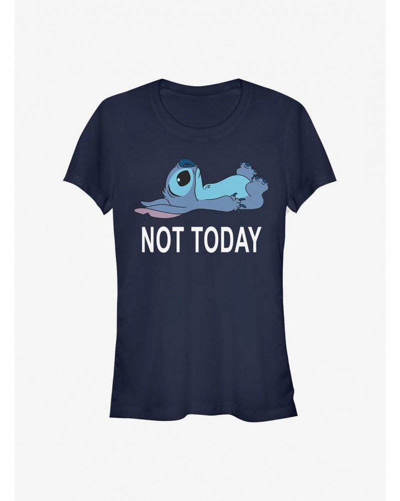 Disney Lilo & Stitch Not Today Girls T-Shirt $9.36 T-Shirts