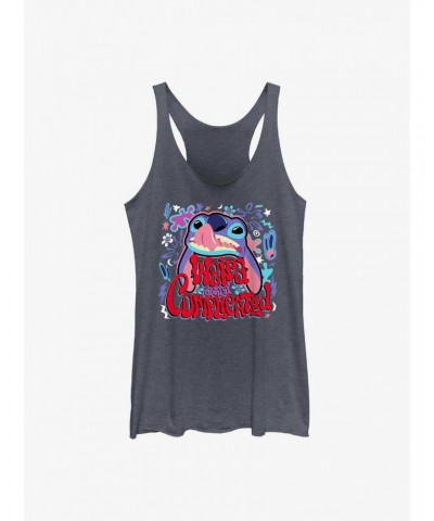 Disney Lilo & Stitch Weird and Complicated Girls Tank $7.67 Tanks