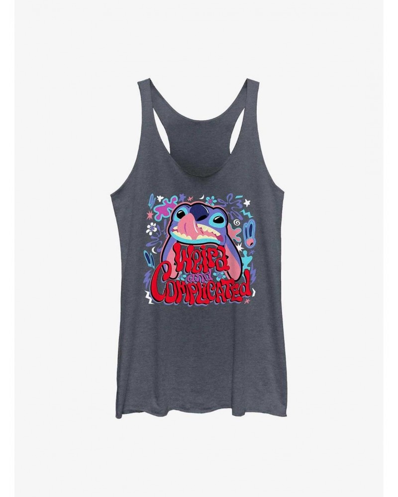 Disney Lilo & Stitch Weird and Complicated Girls Tank $7.67 Tanks