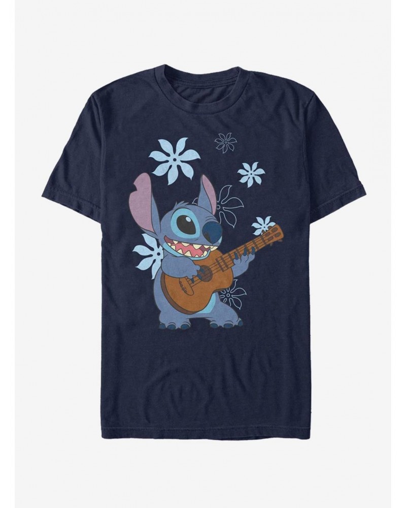 Disney Lilo & Stitch Stitch Flowers T-Shirt $6.88 T-Shirts