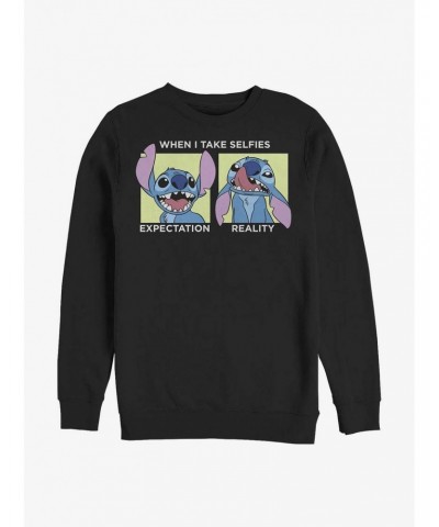 Disney Lilo & Stitch Selfie Crew Sweatshirt $10.04 Sweatshirts