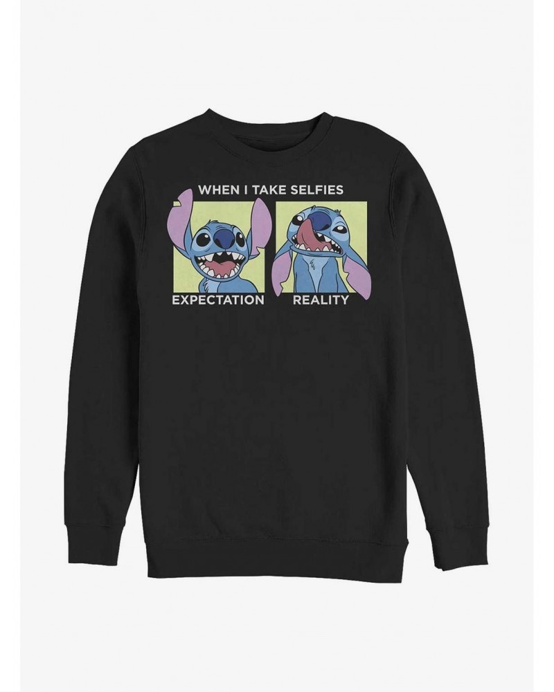 Disney Lilo & Stitch Selfie Crew Sweatshirt $10.04 Sweatshirts