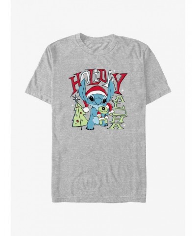 Disney Lilo & Stitch Holiday Aloha T-Shirt $7.65 T-Shirts