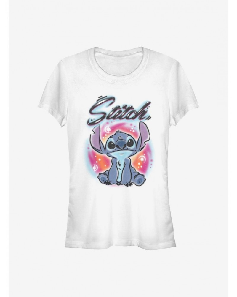 Disney Lilo & Stitch Airbrush Girls T-Shirt $6.77 T-Shirts