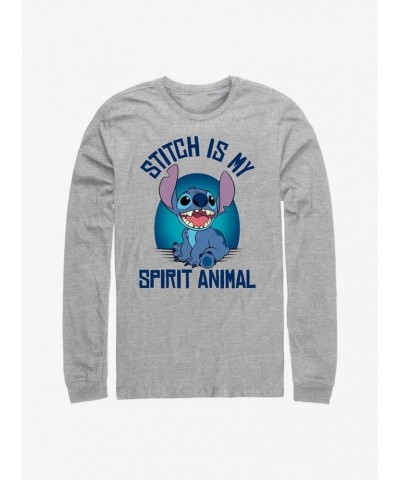 Disney Lilo & Stitch Spirit Stitch Long Sleeve T-Shirt $8.42 T-Shirts