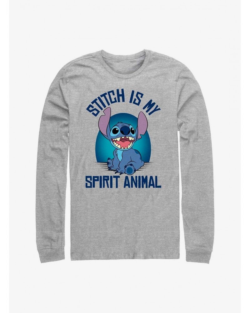 Disney Lilo & Stitch Spirit Stitch Long Sleeve T-Shirt $8.42 T-Shirts