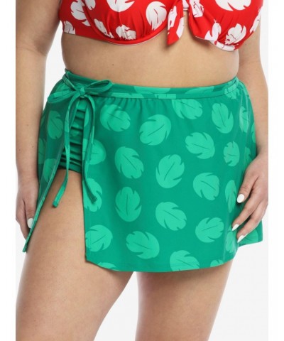 Disney Lilo & Stitch Leaf Sarong Cover-Up Plus Size $5.32 Cover-Ups