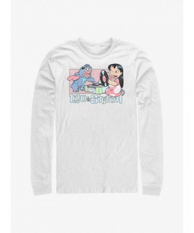 Disney Lilo & Stitch Duo Records Long-Sleeve T-Shirt $12.63 T-Shirts