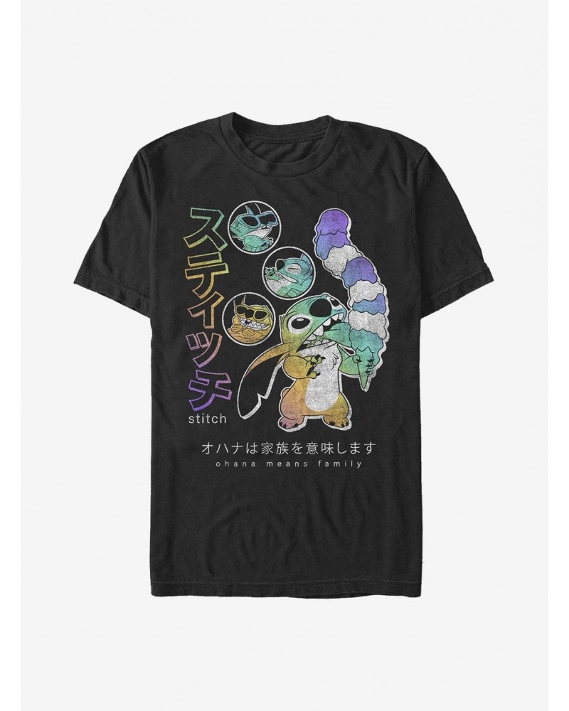 Disney Lilo & Stitch Japanese Stitch T-Shirt $5.74 T-Shirts