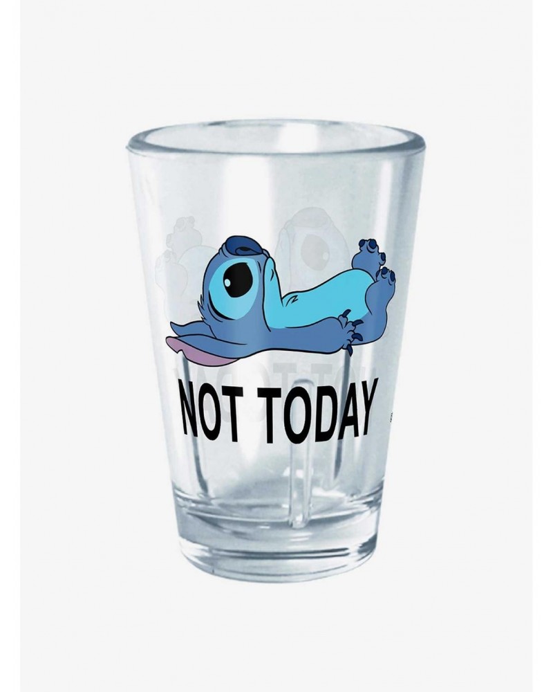 Disney Lilo & Stitch Not Today Mini Glass $4.75 Glasses