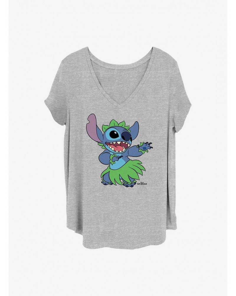 Disney Lilo & Stitch Big Hula Girls T-Shirt Plus Size $11.33 T-Shirts