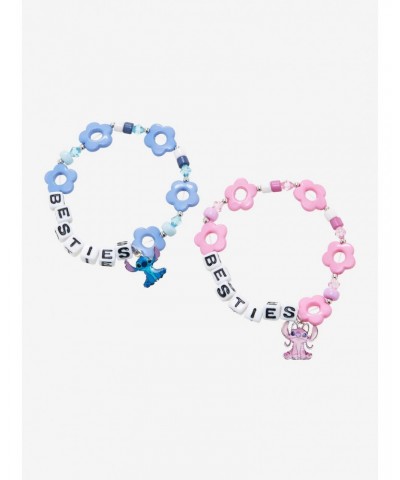 Disney Lilo & Stitch Angel & Stitch Best Friend Beaded Bracelet Set $5.00 Bracelet Set