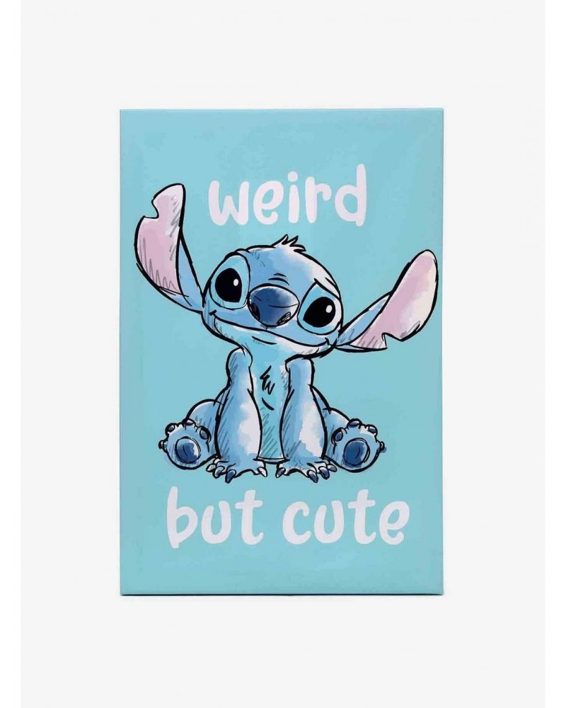 Disney Lilo & Stitch Weird But Cute Canvas Wall Decor $22.76 Décor