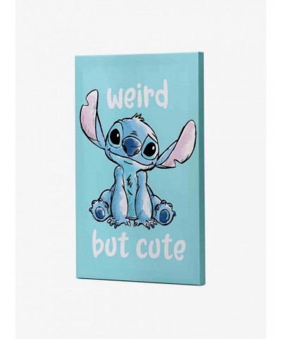 Disney Lilo & Stitch Weird But Cute Canvas Wall Decor $22.76 Décor