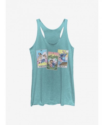 Disney Lilo & Stitch Lilo Stitch Tarot Girls Tank $6.84 Tanks