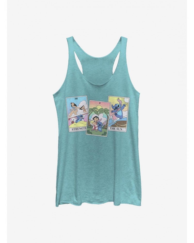 Disney Lilo & Stitch Lilo Stitch Tarot Girls Tank $6.84 Tanks