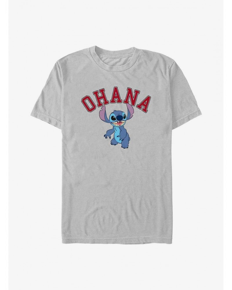 Disney Lilo & Stitch Ohana Collegiate T-Shirt $6.88 T-Shirts