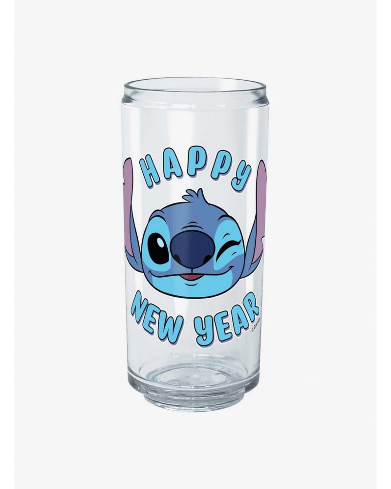 Disney Lilo & Stitch Happy New Year Stitch Wink Can Cup $4.83 Cups