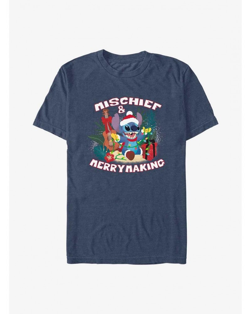 Disney Lilo & Stitch Mischief And Merrymaking T-Shirt $7.46 T-Shirts