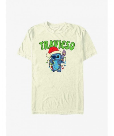 Disney Lilo & Stitch Travieso Naughty in Spanish T-Shirt $6.88 T-Shirts