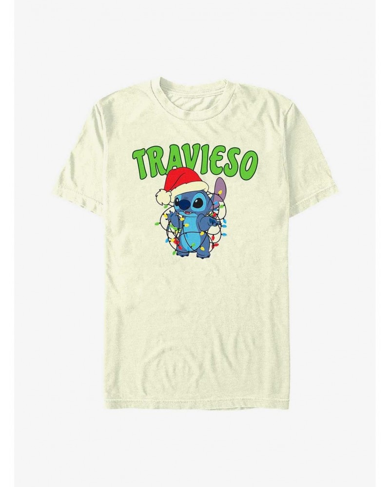 Disney Lilo & Stitch Travieso Naughty in Spanish T-Shirt $6.88 T-Shirts