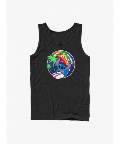 Disney Lilo & Stitch Rainbow Ohana Tank $5.98 Tanks