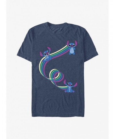 Disney Lilo & Stitch Ribbon Stitches T-Shirt $8.03 T-Shirts