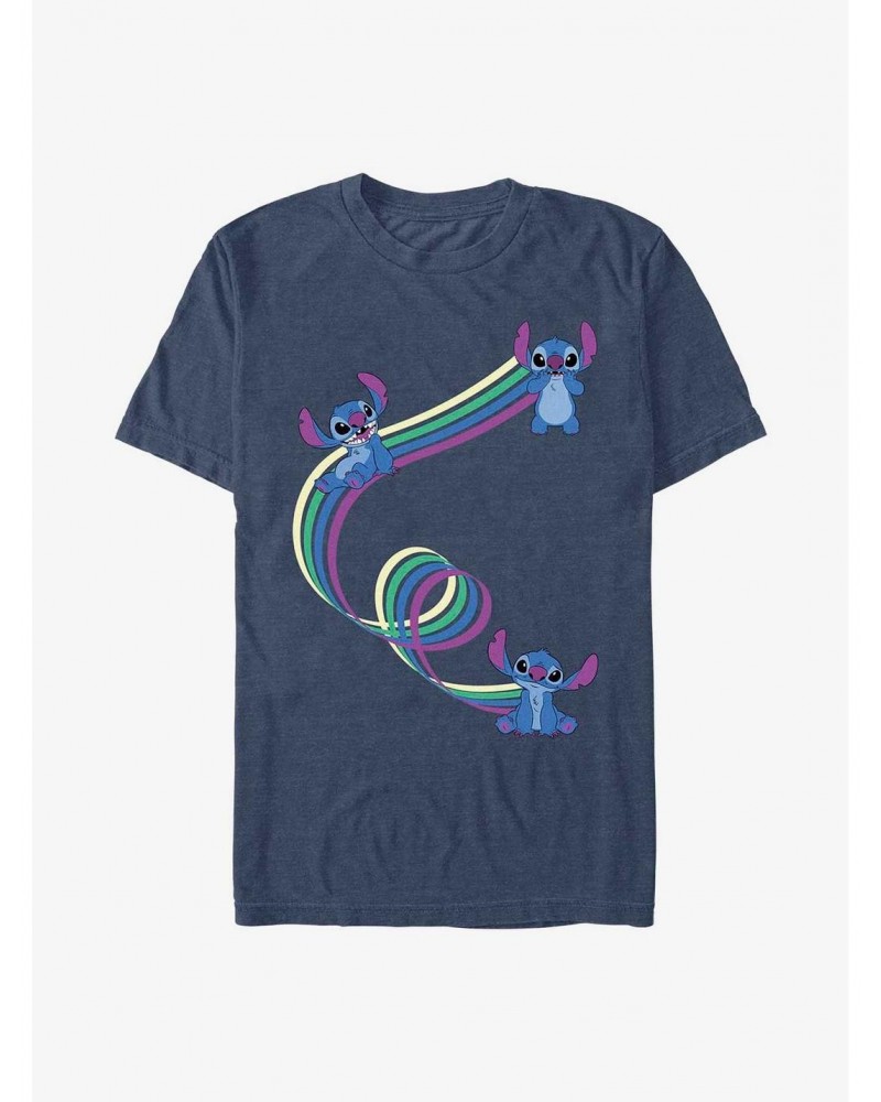 Disney Lilo & Stitch Ribbon Stitches T-Shirt $8.03 T-Shirts