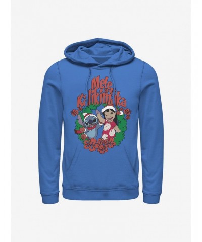 Disney Lilo & Stitch Mele Kalikimaka Hoodie $13.29 Hoodies