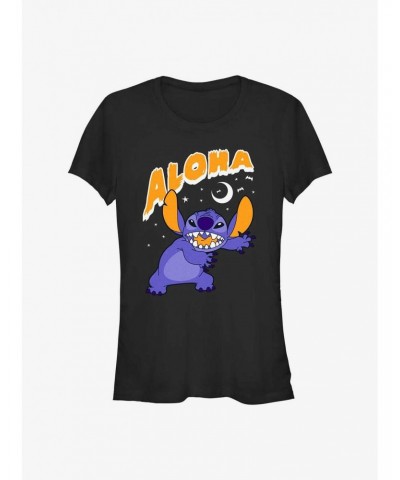 Disney Lilo & Stitch Spooky Aloha Girls T-Shirt $7.17 T-Shirts