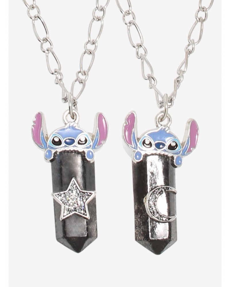 Disney Lilo & Stitch Celestial Crystal Best Friend Necklace Set $5.56 Necklace Set