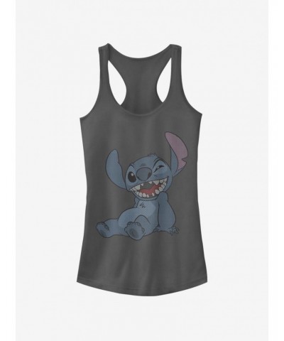 Disney Lilo & Stitch Half Tone Stitch Girls Tank $8.76 Tanks