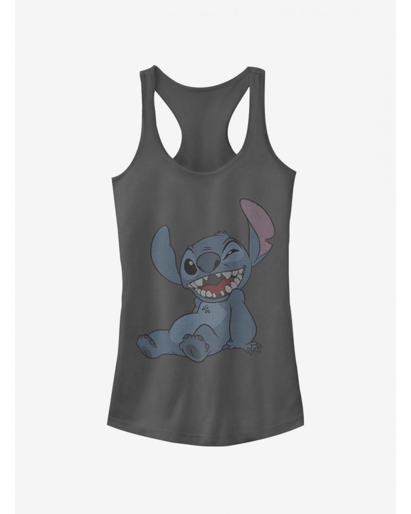 Disney Lilo & Stitch Half Tone Stitch Girls Tank $8.76 Tanks