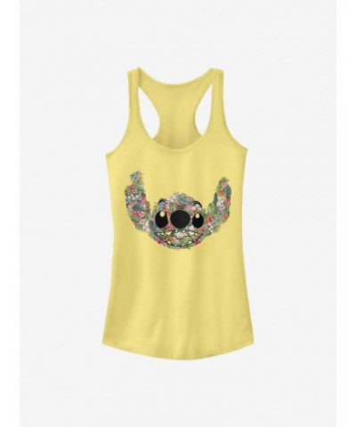 Disney Lilo & Stitch Floral Girls Tank $6.57 Tanks