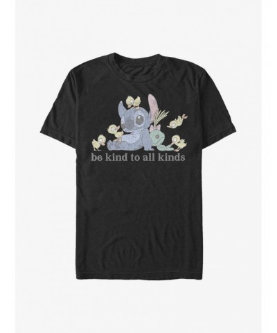 Disney Lilo & Stitch Be Kind To All Kinds T-Shirt $7.65 T-Shirts