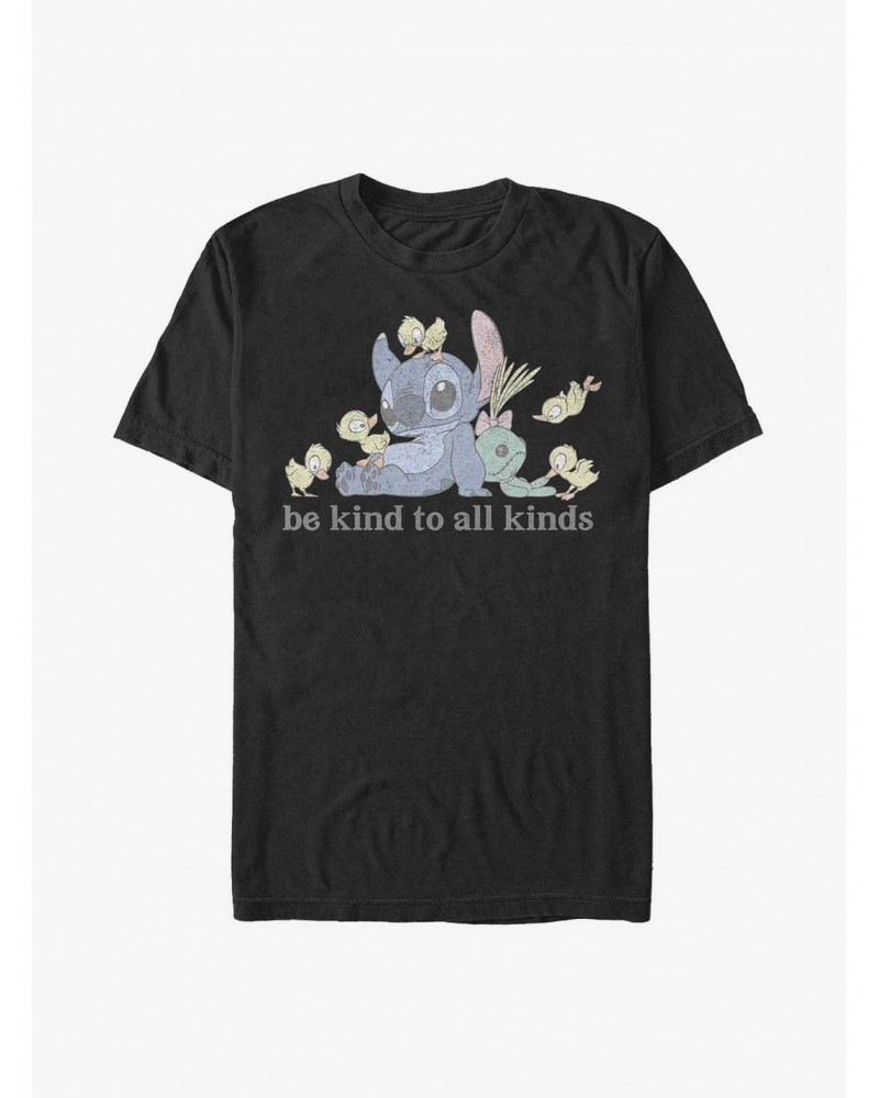 Disney Lilo & Stitch Be Kind To All Kinds T-Shirt $7.65 T-Shirts