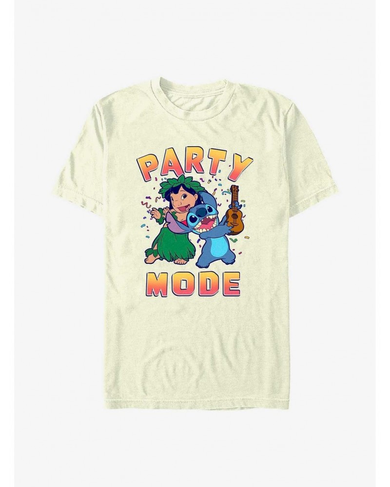 Disney Lilo & Stitch Party Mode T-Shirt $6.12 T-Shirts