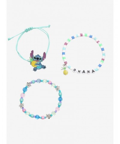 Disney Lilo & Stitch Tropical Pineapple Bracelet Set $5.55 Bracelet Set