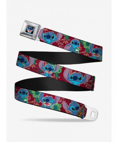 Disney Lilo & Stitch - Stitch 6 Expressions Tropical Seatbelt Belt $7.97 Belts