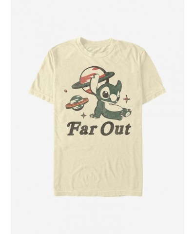 Disney Lilo & Stitch Far Out Stitch T-Shirt $7.65 T-Shirts