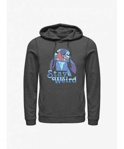 Disney Lilo & Stitch Stay Weird Hoodie $11.14 Hoodies