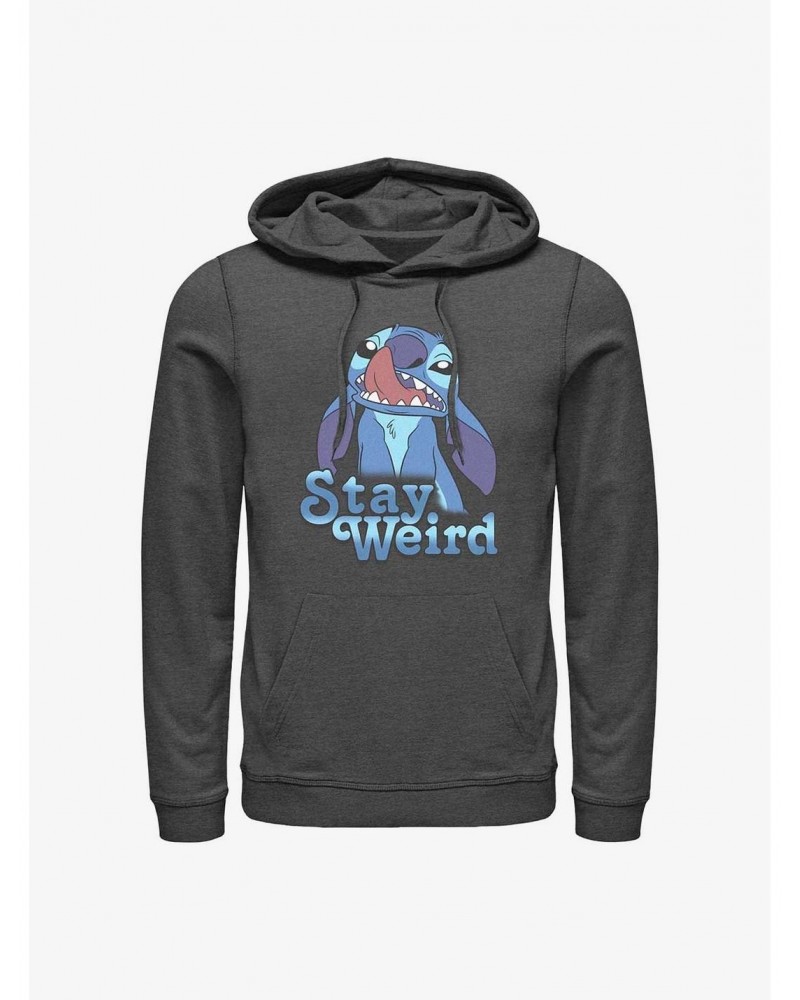 Disney Lilo & Stitch Stay Weird Hoodie $11.14 Hoodies