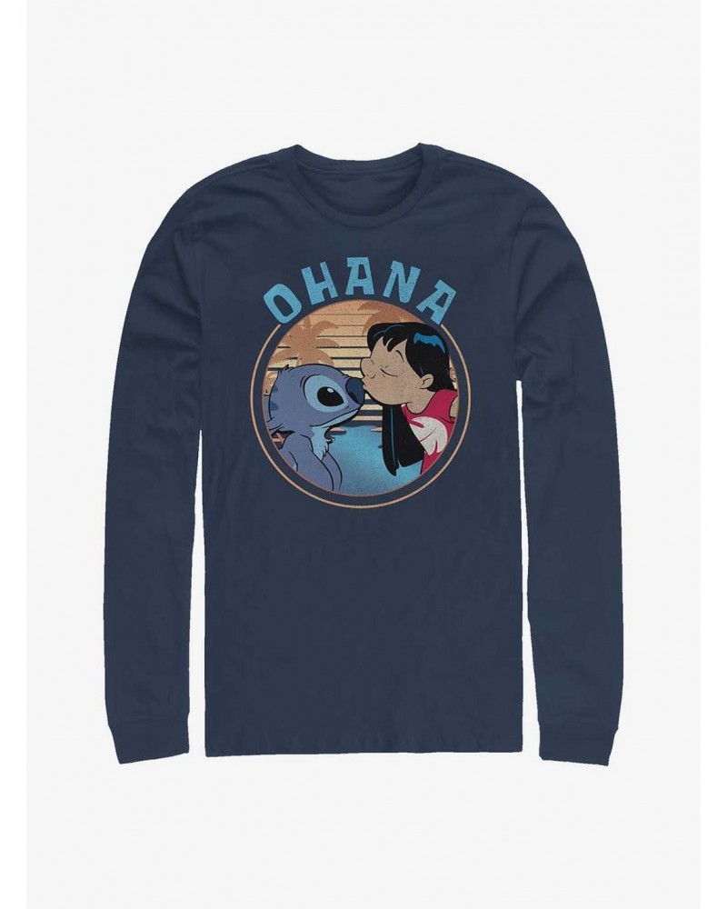 Disney Lilo & Stitch Ohana Frame Long-Sleeve T-Shirt $9.48 T-Shirts