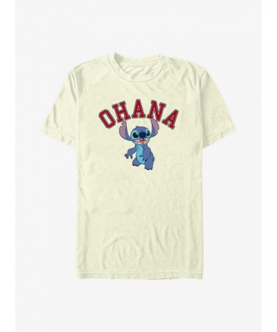 Disney Lilo & Stitch Ohana Collegiate T-Shirt $7.46 T-Shirts